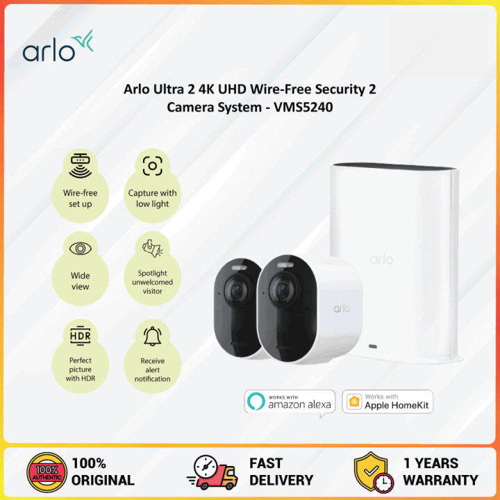 arlo ultra homekit