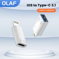 Olaf USB Type C to Lightning Adapter Charger For iPhone 12 11 13 14 Pro USB 3.0 Fast Charging Data transfer Headphone Converter