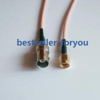 Connector BNC Female To RP-SMA Male Plug RF RG316 Cable Jumper Pigtail 12inch Straight Electrical Connectors