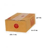 SHOP_EVERYDAYS กล่องพัสดุไปรษณีย์ เบอร์ 0 ขนาด 11x17x6cm. สีน้ำตาล (1ใบ) #กล่องพัสดุ