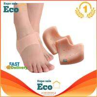 Eco Home ซิลิโคนถนอมส้นเท้าลดอาการบาดเจ็บส้นเท้า รองส้นเท้ากันช้ำ ส้นเท้าแตก Shoes Accessories（1คู่）