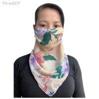 Chiffon Summer Anti-UV Scarf Ladies Face Cover Masks Bib Sunscreen Variety Sun Protection Circle Scarf Female Scarves