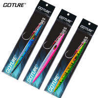 Goture เหยื่อปลอมตกปลา จิ๊กโลหะเรืองแสง เคลือบเลเซอร์ 7 ชั้น 100g 150g สําหรับตกปลาทะเลลึก จัดส่งจากไทย