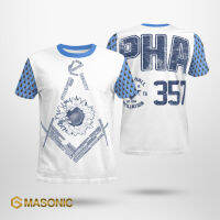 （Can send logo badge customization）PHA 357 - Freemason T-shirt - Gmasonic（Beautiful and fashionable clothing in sizes for adults and children）17