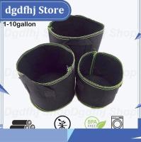 Dgdfhj Shop 1 3 5 10 gal gallon vegetable plant flower fabric potato grow pots nursery bags for tree jardim planter growing supplies tool