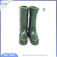 Aokago 1/12ตุ๊กตาเฟอร์นิเจอร์ Miniature Rubber Rain BOOTS ห้องนั่งเล่น Art FLOOR Decor