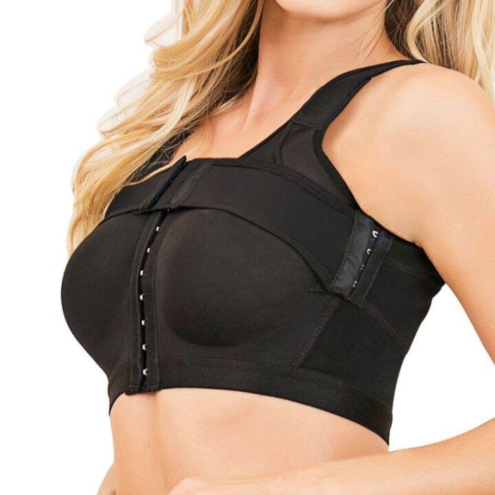Women Front Breast Support Bra Implant Stabilizer Post Surgery