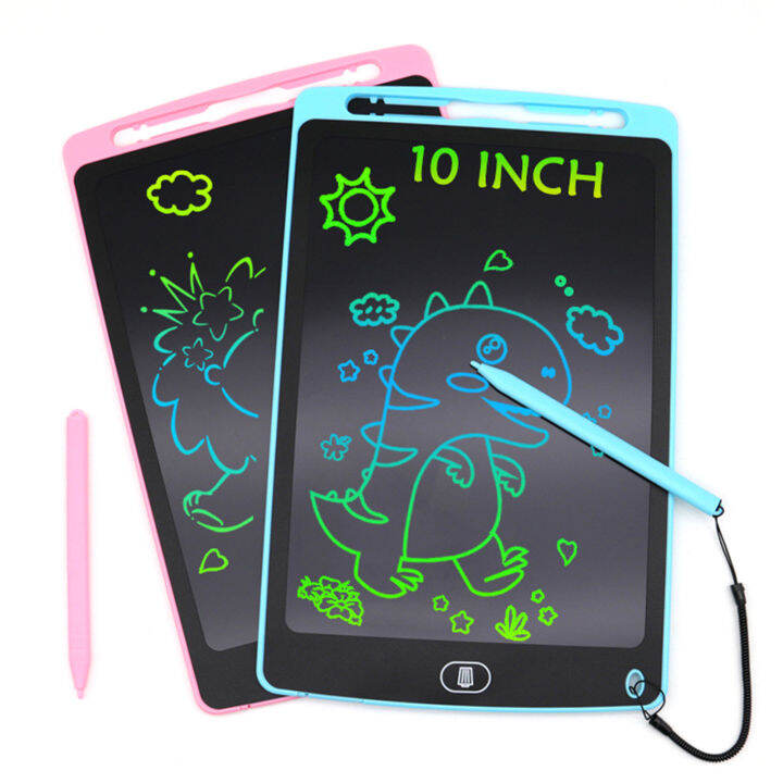 Kids Drawing Tablet Colorful Doodle Board Large Screen Waterproof Lcd ...