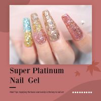 Modelones Glitter Polish 5ml Soak Off UV LED Varnish Poly Lak Colors Manicure Art