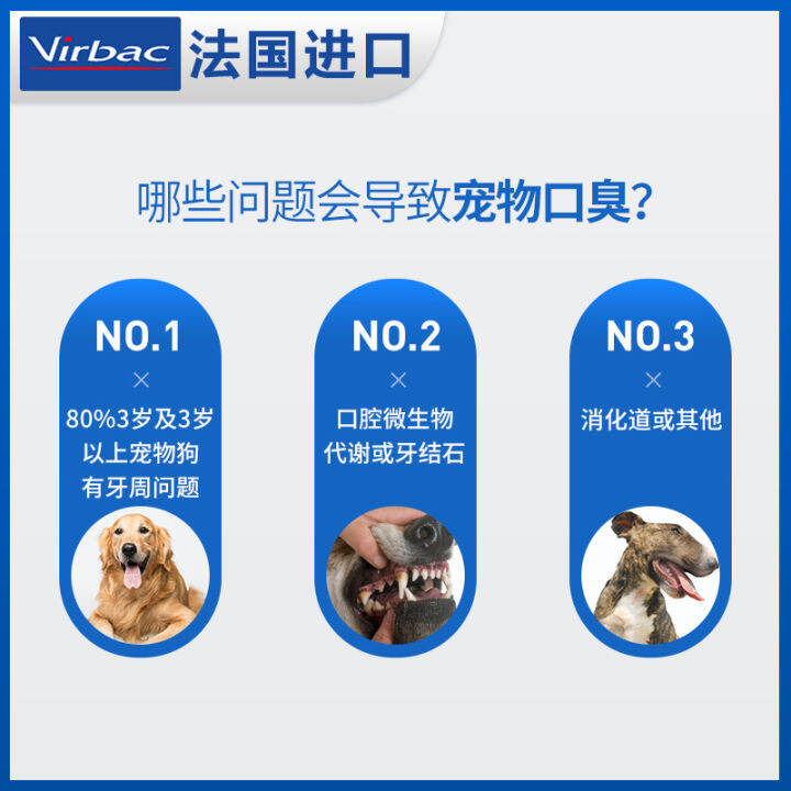 France Vic Complex Enzyme Tooth Cleaning Tablet Dog Teeth Stick Pet