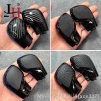 【CW】┇☒  1PCS Matt With Leather Shift Knob Side Cover DSG Emblem 6 7 R GTI Passat B7 B8 R20 Jetta MK6 GLI