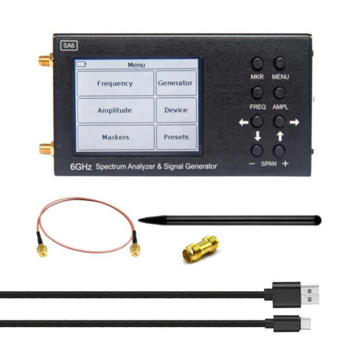 Sa6 6ghz Spectrum Analyzer Sa6 Signal Generator Rf Signal Source Wi Fi