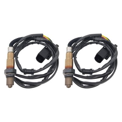 2X O2 Oxygen Sensor 5-Wire Wideband LSU 4.2 Sensor 234-5117 0258007090 for A4 A8 Quattro TT Touareg Passat Golf Beetle
