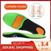 ☃۩﹍ Insole Orthopedic X/O Leg Correction Cuttable High Elastic Cushion Outdoor Hiking Travel Essentials Flat Arch Support Sports