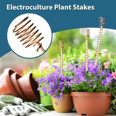 สวนเดิมพัน Electroculture สวน Sticks ใช้ Ether พลังงาน6ชิ้นพืชเดิมพันและสนับสนุนสำหรับการปลูกพืชสวนมะเขือเทศ