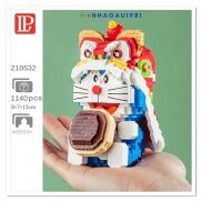 Đồ Chơi Lắp Ráp Xếp Hình Lego Doraemon Múa Lân Doraemon Hãng Balody và LP