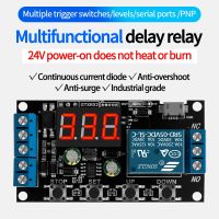 DC 5-30V Micro USB Time Delay Relay LED Display Automation Cycle Delay Timer Control Off Switch Delay Time Relay 5V 12V 24V Electrical Circuitry Parts