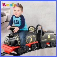 Electric Train Kids Riding Toy Ailway Classical Model Can Carry Train Rail Car Childrens Baby Walker Stroller Toys Child Gifts