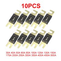 【YF】 X Autohaux 10pcs Fuse Replacement 30A 40A 50A 60A 80A 100A 125A 150A 175A 200Amp ANL Fuses for Car Truck Motorcycle Boat Audio