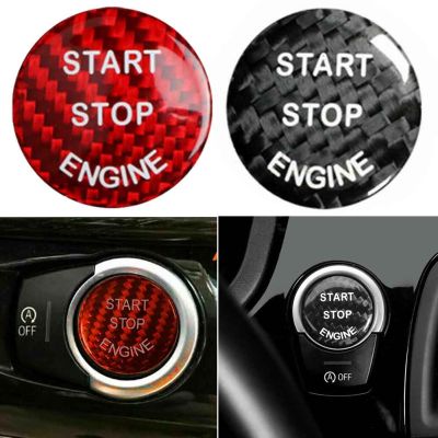 huawe Carbon Car Sticker Trim Keyless Start Button Cover For BMW F-Chassis 1 2 3 4 5 6 Series X1 X3 X4 X5 X6 F10 F11 F20 F30 G30 G11