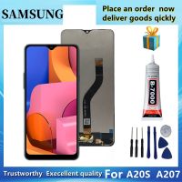 ต้นฉบับสำหรับ SAMSUNG Galaxy A20s A207 A207F A2070สัมผัสหน้าจอ LCD หน้าจอดิจิตอล A20S ประกอบสำหรับ Samsung