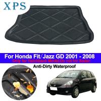 Xps ถาดรองที่เก็บของหลังรถสำหรับฮอนด้าฟิต Jazz GD 2001 - 2008 Hatchback ถังน้ำพับได้พกพาได้เสื่อปูพื้นพรมแผ่น2007 2005 2006