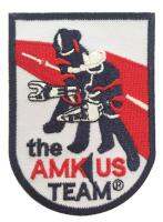 The Amkus Team .ใช้เย็บติดเสื้อ ขนาด 6.3 x 8.6 ซม.