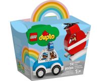 Toys R Us LEGO เลโก้ ไฟร์ เฮลิคอร์ปเตอร์ แอนด์ โปลิส คาร์ 10957 (45362)