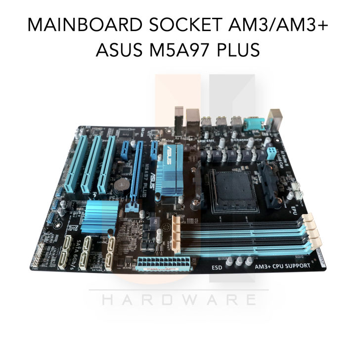 mainboard-asus-m5a97-plus-am3-am3-support-amd-fx-phe-nom-ii-athlon-ii-sempron-140-watts-tdp-สินค้ามือสองสภาพดีมีฝาหลังมีการรับประกัน