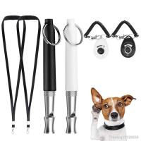 【hot】☃✺  Silent Ultrasonic Dog Whistle Stop Barking Adjustable Pitch Training With Lanyard Supplies whistle