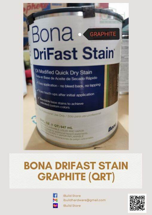 Bona Drifast Stain Graphite Quart Lazada Ph 4954