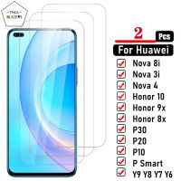 หน้าจอสำหรับ Huawei Nova 8i Nova4 Nova3i กระจกนิรภัยโทรศัพท์ฟิล์ม Honor 10 9X 8X Huawei P30 P20Pro Y9 Y8 Y7