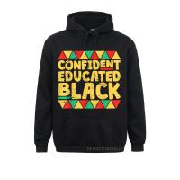 Confident Educated Black History Month Warm Pride Hoody Warm Men Sweatshirts For Street Valentine Day Hoodies Brand Clothes Size Xxs-4Xl