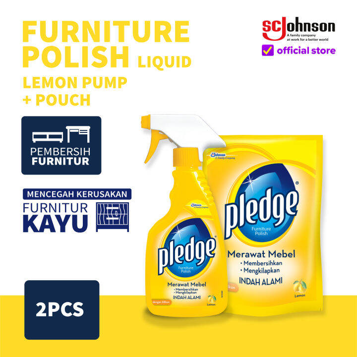 Pledge Liquid Pump 410mL + Refill 410mL Lazada Indonesia