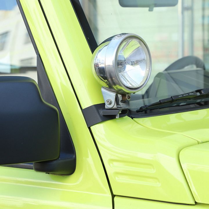 2-pcs-car-front-cowl-spotlight-bracket-car-work-light-accessories-for-suzuki-jimny-jb64-jb74-2019-2022