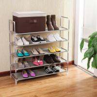 ชั้นวางรองเท้า ชั้นเก็บรองเท้า SHOES RACK จัดระเบียบรองเท้า ที่เก็บรองเท้า 5 ชั้น