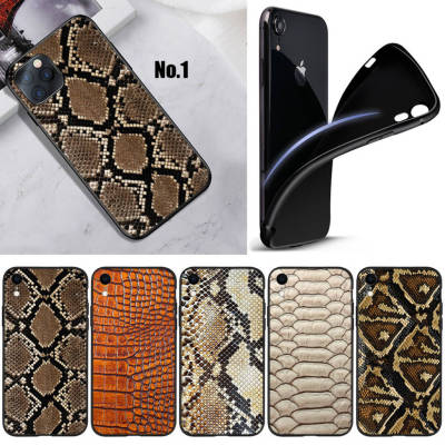 27GNN Design Snake Skin อ่อนนุ่ม High Quality ซิลิโคน TPU Phone เคสโทรศัพท์ ปก หรับ iPhone 7 8 11 12 13 14 Pro XS Max SE X XR Plus SE