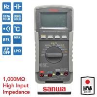 Sanwa RD700 ดิจิตอล มัลติมิเตอร์ 1,000MΩ High Input Impedance, วัดอุณหภูมิ