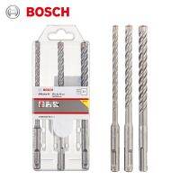 Bosch 2608833912 SDS Plus 5X หัวเจาะเครื่องตัดสี่ชิ้นสว่านคอนกรีตเสริมแรงก่ออิฐเครื่องตัด3ชิ้นสำหรับดอกสว่านค้อนหมุน Bosch GBH