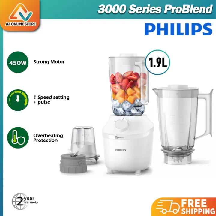 [ NEW ] PHILIPS 3000 Series ProBlend System Blender With Mill ...