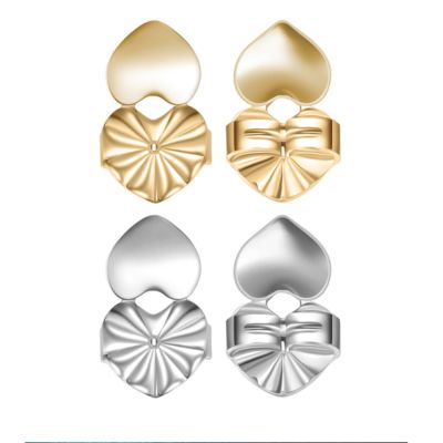 Earring Backs Support Butterfly Earring Lifts Fits all Post Earrings Silver Color Earrings Jewelry Accessories