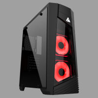 AZZA ( เคสคอมพิวเตอร์ พร้อมพัดลม RGB 2 ตัว ) AZZA BLAZE 231G ATX MID TOWER GAMING CASE