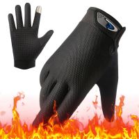 Winter Motorcycle Gloves for Men Touch Screen Motorcyclist Motocross Gloves Fishing Cycling Heating Glove Waterproof Biker Glove