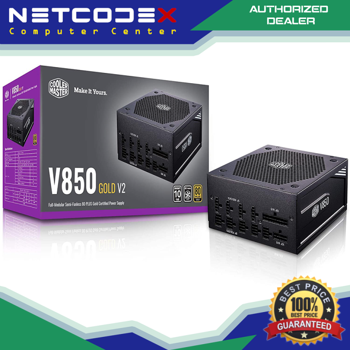Cooler Master V850 Gold V2 Full Modular 850W 80+ Gold Efficiency Semi ...