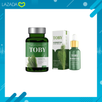 TOBY HORSETAIL วิตามินบำรุงผม ลดผมร่วง 30 แคปซูล/Toby Horsetail Hair Serum โทบี้เซรั่มหญ้าหางม้า 15ml. (มี 2 แบบ)