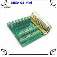 DFBBGHY DB50-G2-Mini อะแดปเตอร์ขั้วต่อ สีเขียวอ่อน ขั้วต่อตัวเมีย หัวฝ่าวงล้อม เทอร์มินอลบล็อกเทอร์มินัล คอนเนคเตอร์