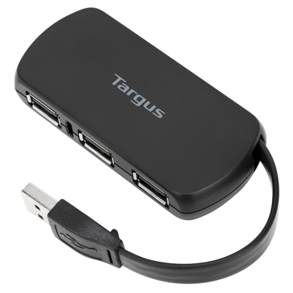 targus-ach214-usb-2-0-4-port-hub-อุปกรณ์แปลงสัญญาณต่อพ่วง-ของแท้-ประกันศูนย์-1ปี