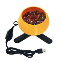 Electric Bead Spinner Kit Loader With Needles Adjustable Speed Fast Spin Beading Bowl For celets Waist Bead Seed Bead Tool