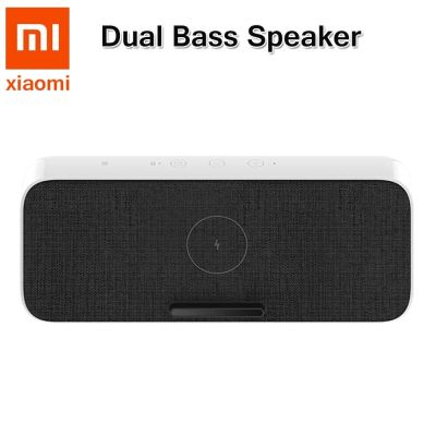 Original Xiaomi Bluetooth 5.0 Wireless Charging Speaker Dual Bass 30W Max Charger For 11 Xiaomi 9 10 Pro S10 Phone
