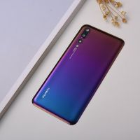 【✱2023 HOT✱】 xuren5304977 ฝาครอบ Huawei P20 Pro P20pro ที่ประตูกระจกหลัง/P 20ฝาหลังสำหรับ Huawei P20มีโลโก้เลนส์กล้องถ่ายรูป